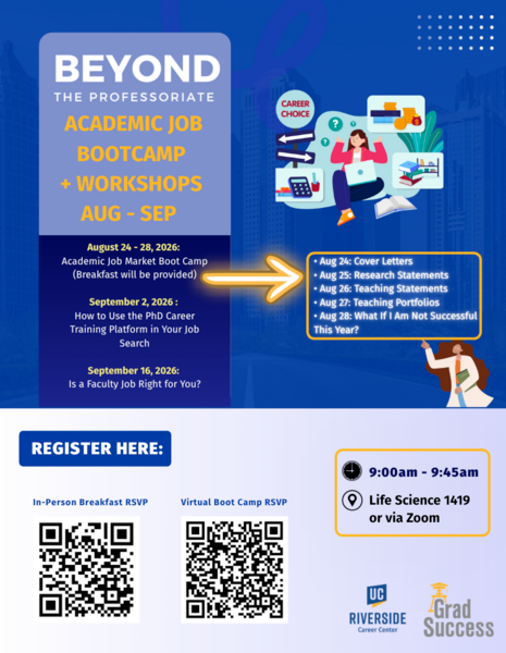 Academic Boot Camp Flyer